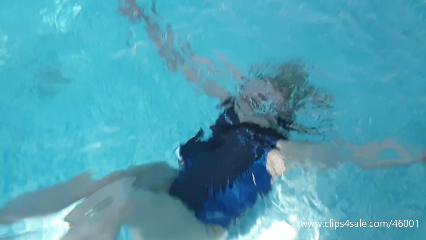 Keira Breath Holding Underwater in Cressi Fire Neoprene Swimsuit